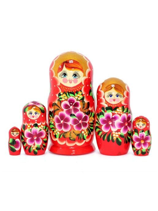 Matryoshka "Nina" 5 muñecas