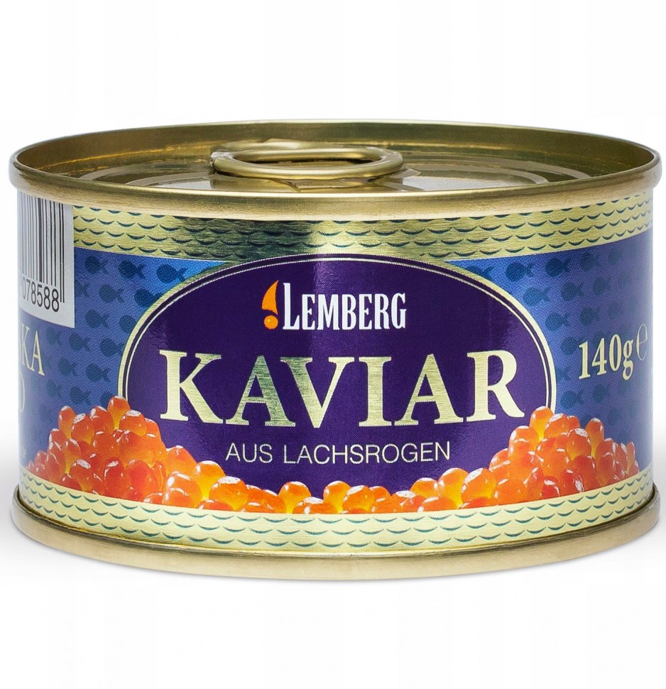 Caviar Lemberg rosa de salmão ALASKA GOLD 140 Gr
