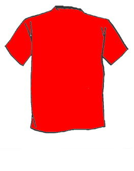 046 Camiseta masculina engraçada Che Burashka (cor: vermelha; tamanho: M, L)