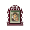 El icono La "de Kazan" de mesa 10x13 cm, la estampacion doble, el arbol, (4x7cm)