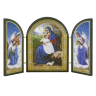 Икона-Складень "Рождество Христово" Nr 4, тройная, 9 x 12 см